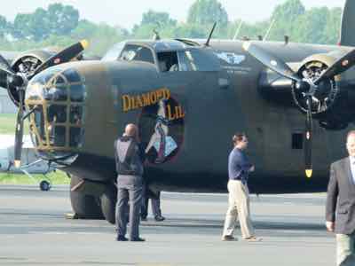 B-24 at Manassas Regional Airport