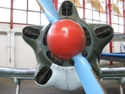 Nose of the Budapest Aviation Museum's Yak-18 Nose of the Budapest Aviation Museum's Yak-18