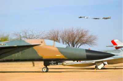 Heritage Flight and General Dynamics F-111E Aardvark