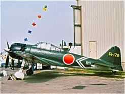 Japanese Mitsubishi Zero fighter Japanese Mitsubishi Zero fighter