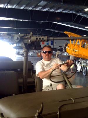 Antique vehicles of all types, not just antique airplanes