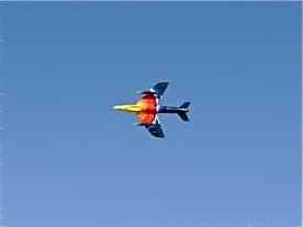 Hawker Hunter - Miss Demeanour at Al Ain Airshow