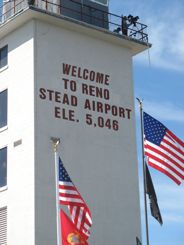 Reno Stead Airport Tower - control for the Reno Air Races Reno Stead Airport Tower - control for the Reno Air Races