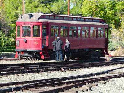 1903 Peninsular Railway Car #52 at the Western Railroad Museum, Rio Vista California.  It ran in San Jose, CA.