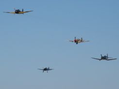 Warbirds at Camarillo include a real Japanese Zero