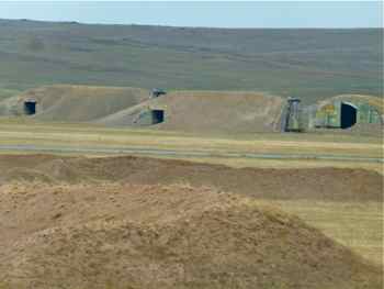 We DID see abandoned air craft bunkers from the TransSiberian train... <BR>There COULD have been Yaks... at one time.